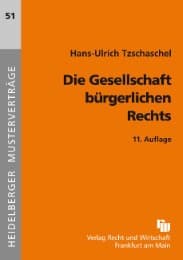 Cover von Die Gesellschaft bürgerlichen Rechts