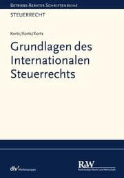 Cover von Grundlagen des Internationalen Steuerrechts