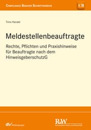 Cover von Meldestellenbeauftragte