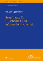 Cover von Beauftragte für IT-Sicherheit und Informationssicherheit