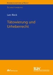 Cover von Tätowierung und Urheberrecht