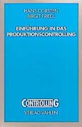 Cover von Einführung in das Produktionscontrolling