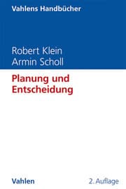 Cover von Planung und Entscheidung