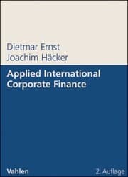 Cover von Applied International Corporate Finance