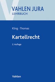 Cover von Kartellrecht