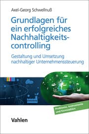 Cover von Grundlagen für ein erfolgreiches Nachhaltigkeitscontrolling