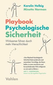 Cover von Playbook Psychologische Sicherheit