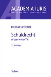 Cover von Schuldrecht Allgemeiner Teil. Schuldrecht AT