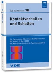 Cover von VDE-Fb. 78: Kontaktverhalten und Schalten