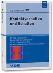 Cover von VDE-Fb. 79: Kontaktverhalten und Schalten