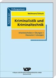Cover von Prüfungswissen Kriminalistik und Krimnaltechnik
