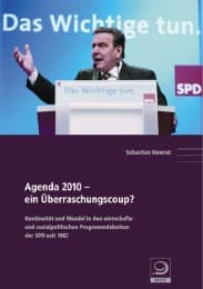 Cover von Agenda 2010 - ein Überraschungscoup?