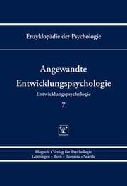 Cover von Angewandte Entwicklungspsychologie