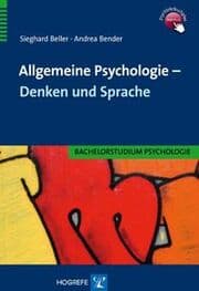 Cover von Allgemeine Psychologie - Denken und Sprache