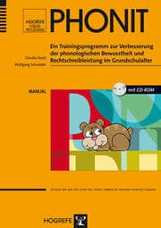 Cover von PHONIT: Ein Trainingsprogramm zur Verbesserung der phonologischen Bewusstheit und Rechtschreibleistung im Grundschulalter