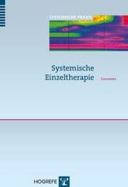 Cover von Systemische Einzeltherapie