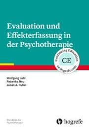 Cover von Evaluation und Effekterfassung in der Psychotherapie