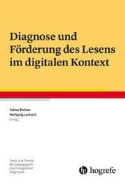 Cover von Diagnose und Förderung des Lesens im digitalen Kontext
