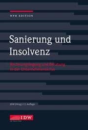 Cover von Sanierung und Insolvenz 2022