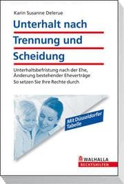 Cover von Unterhalt nach Trennung und Scheidung