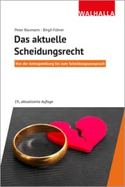 Cover von Das aktuelle Scheidungsrecht