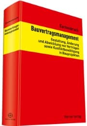 Cover von Bauvertragsmanagement