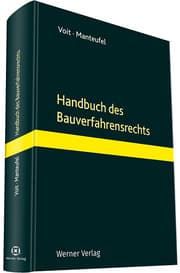 Cover von Handbuch des Bauverfahrensrecht