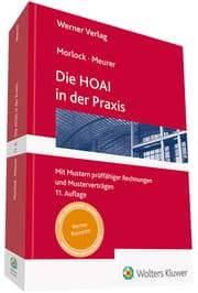 Cover von Die HOAI in der Praxis