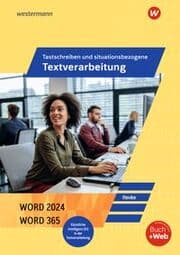 Cover von Tastschreiben und situationsbezogene Textverarbeitung mit WORD 2024/WORD 365
