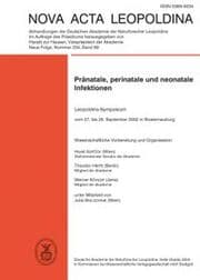 Cover von Pränatale, perinatale und neonatale Infektionen