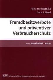 Cover von Fremdbesitzverbote und präventiver Verbraucherschutz