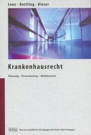 Cover von Krankenhausrecht