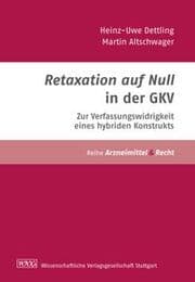 Cover von Retaxation auf Null in der GKV