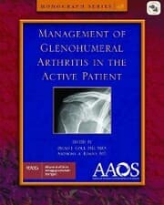 Cover von AAOS Management of Glenohumeral Arthritis in the Active Patient