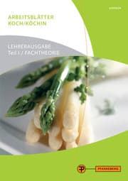Cover von Arbeitsblätter Koch/Köchin Teil 1 - Fachtheorie Lehrerausgabe
