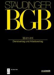 Cover von §§ 611-613