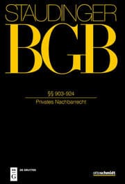Cover von §§ 903-924