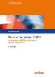 Cover von Das neue Vergaberecht 2016 - Schnelleinstieg