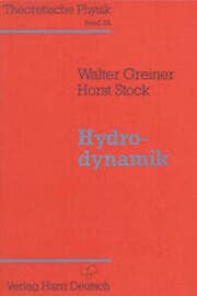 Cover von Hydrodynamik
