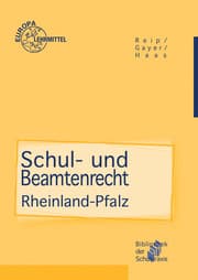 Cover von Schul- und Beamtenrecht Rheinland-Pfalz
