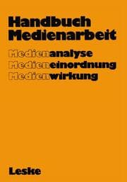 Cover von Handbuch Medienarbeit