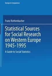 Cover von Statistical Sources for Social Research on Western Europe 1945-1995
