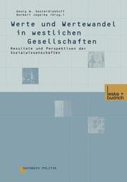 Cover von Werte und Wertewandel in westlichen Gesellschaften