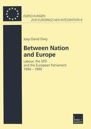 Cover von Between Nation and Europe