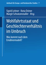 Cover von Wohlfahrtsstaat und Geschlechterverhältnis im Umbruch