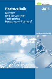 Cover von Photovoltaik 2014