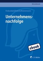 Cover von Unternehmensnachfolge