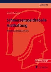 Cover von Schmerzensgeldtabelle Arzthaftung