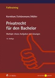 Cover von Privatrecht für den Bachelor
