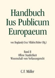 Cover von Handbuch Ius Publicum Europaeum II